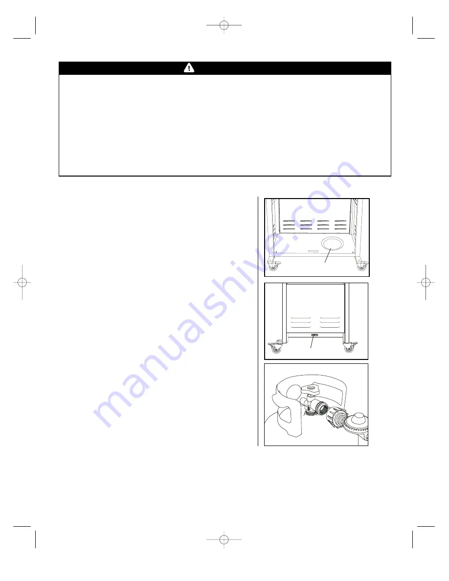 Brinkmann Grand Gourmet 4415 Owner'S Manual Download Page 7