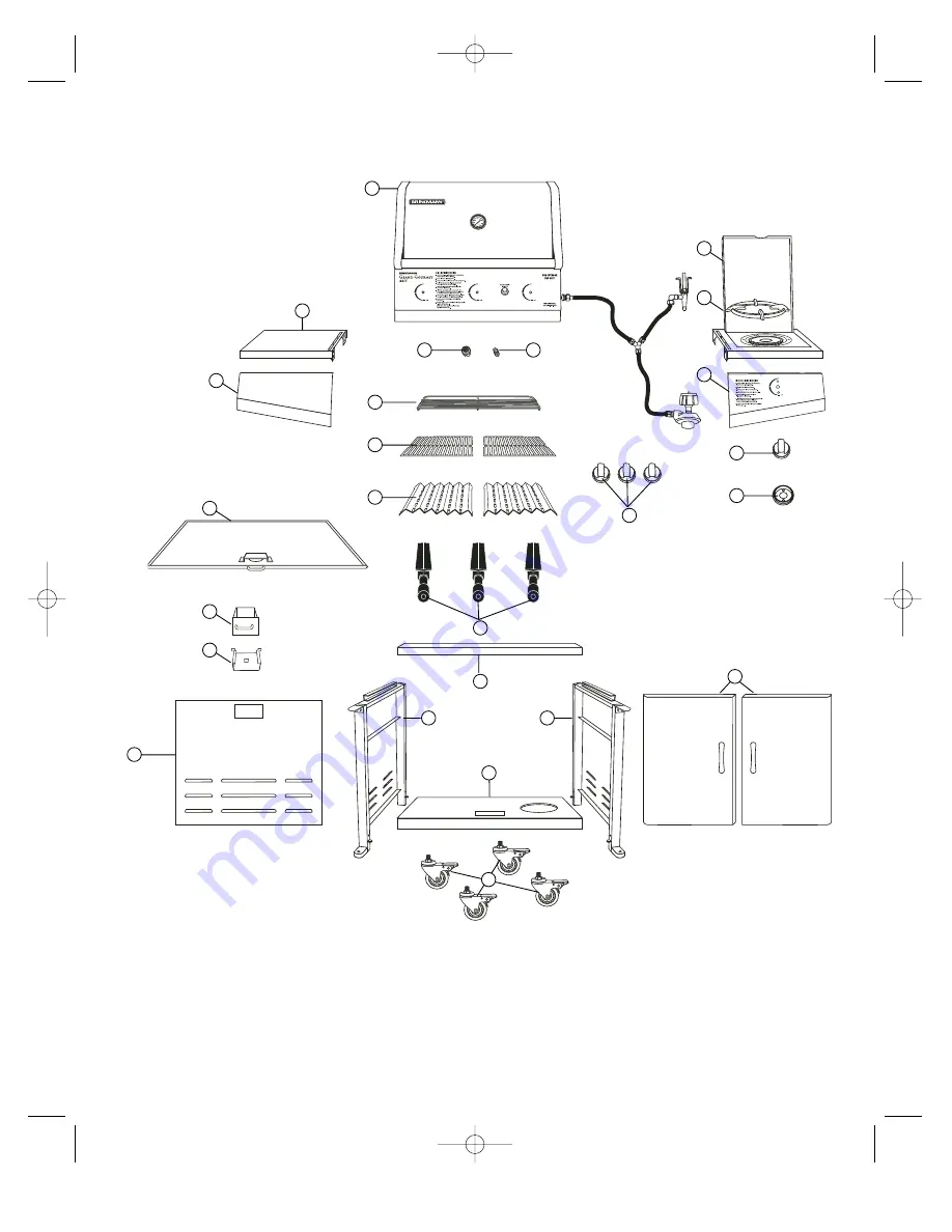 Brinkmann Grand Gourmet 4415 Owner'S Manual Download Page 23