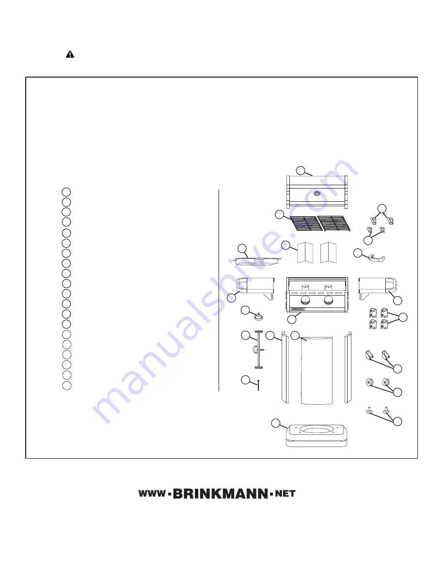 Brinkmann Portico Collection Owner'S Manual Download Page 47