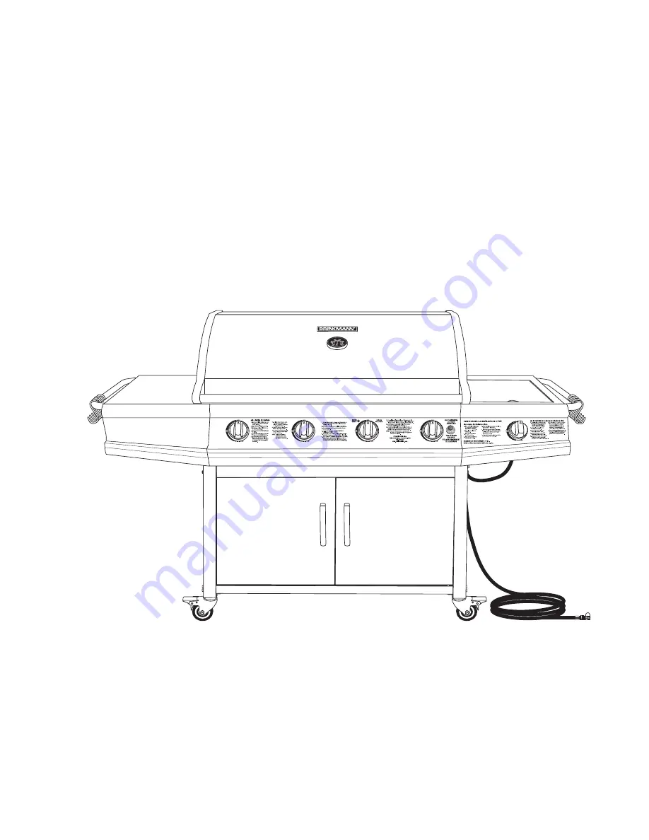 Brinkmann Southgate 810-8445-N Owner'S Manual Download Page 30