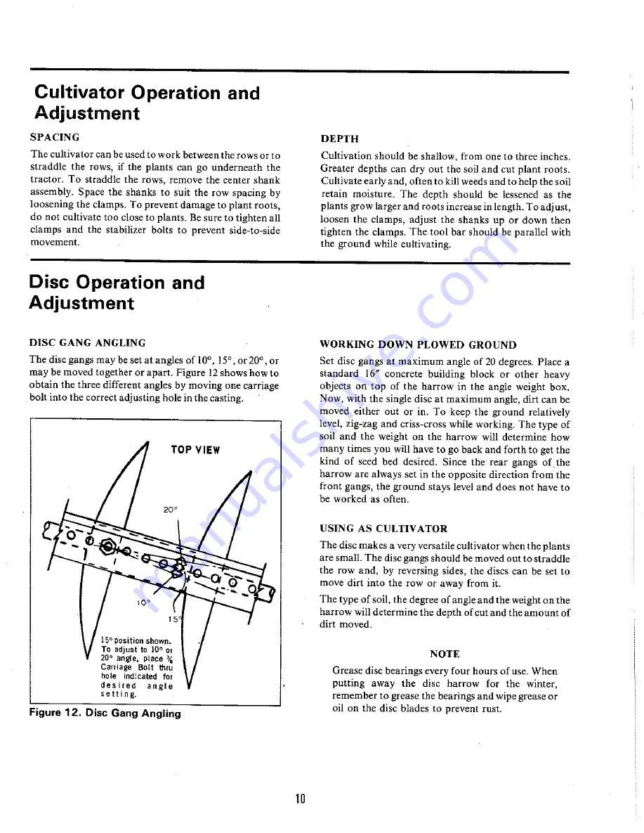 Brinly-Hardy 1690715 Operator'S Manual Download Page 12