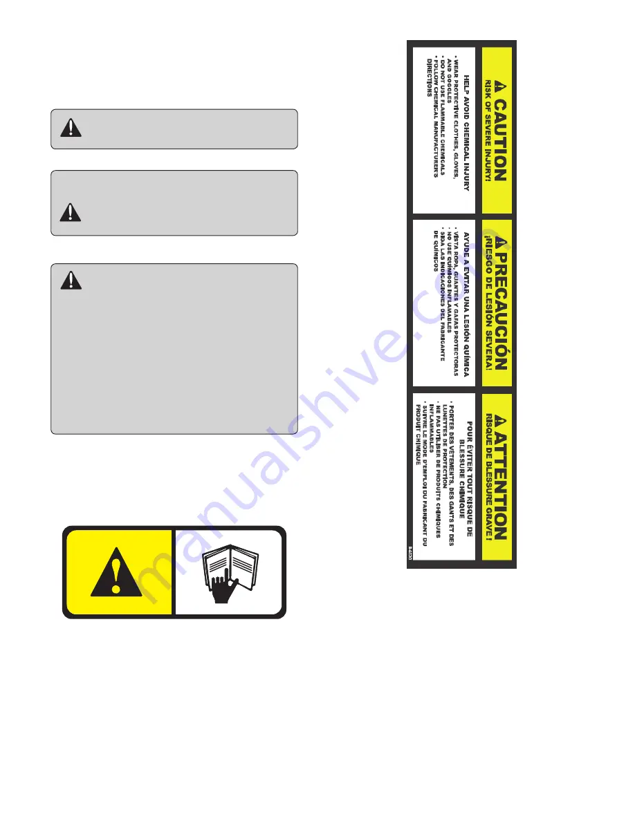 Brinly SPZ-9 Owner'S Manual Download Page 3