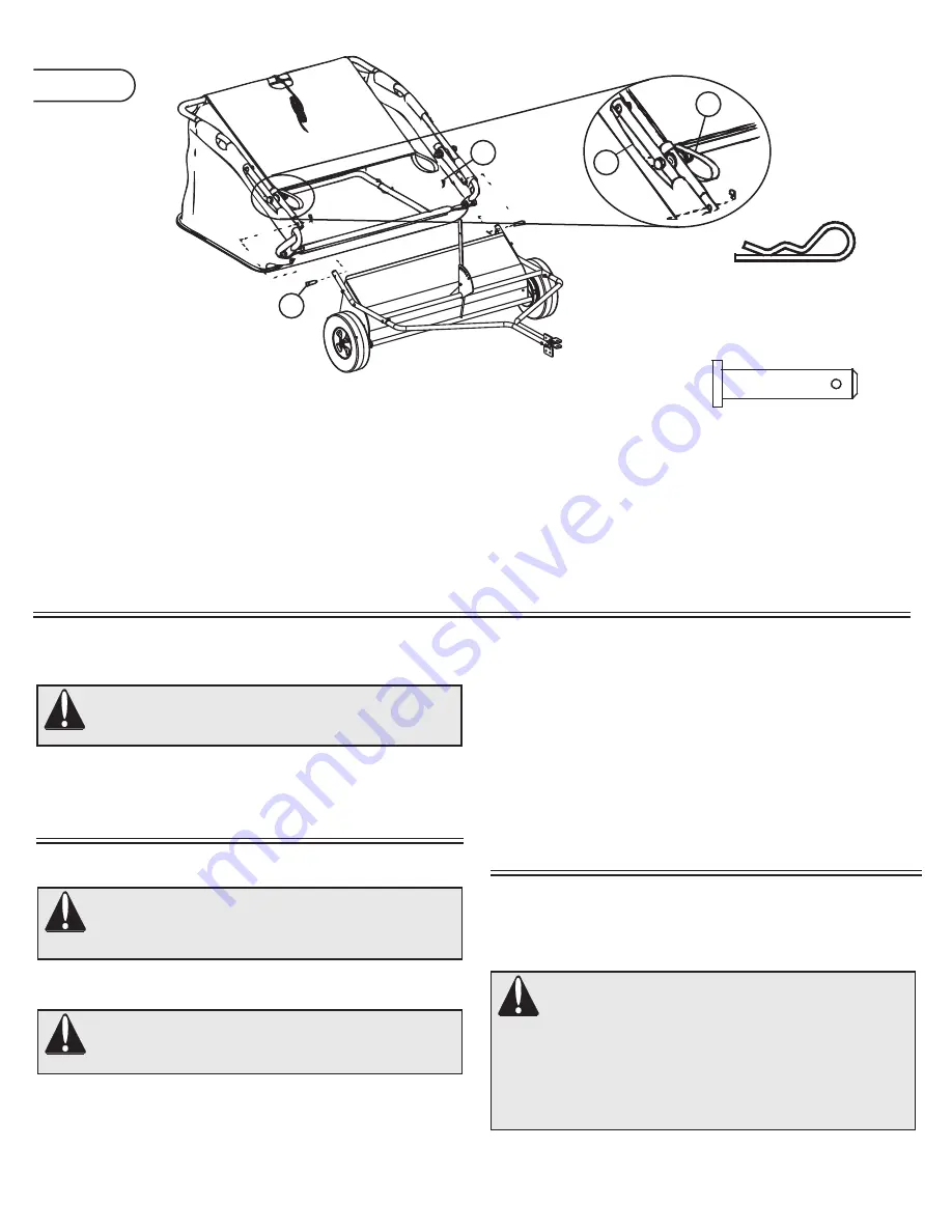 Brinly STS-42 LXH Owner'S Manual Download Page 12