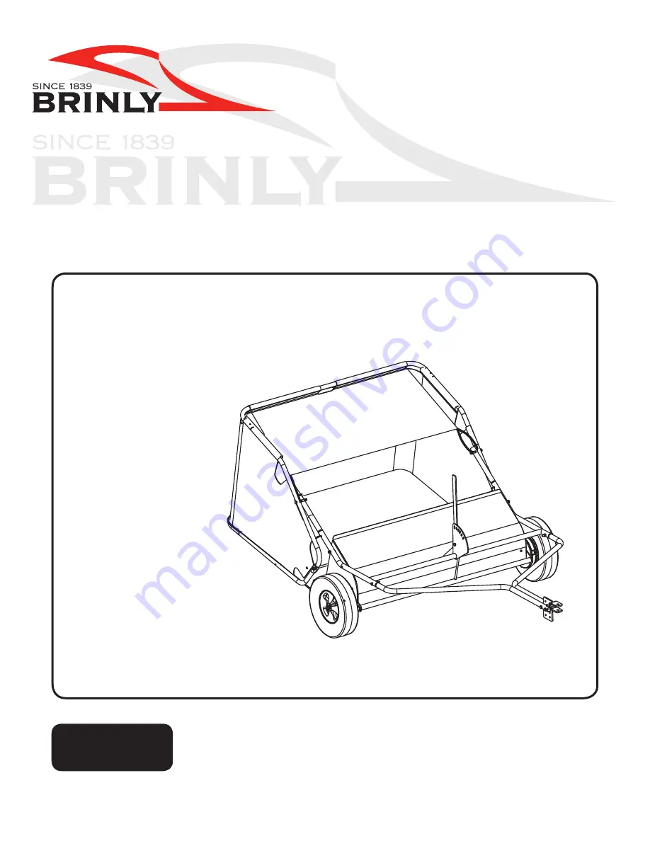 Brinly STS-42BHDK Скачать руководство пользователя страница 1