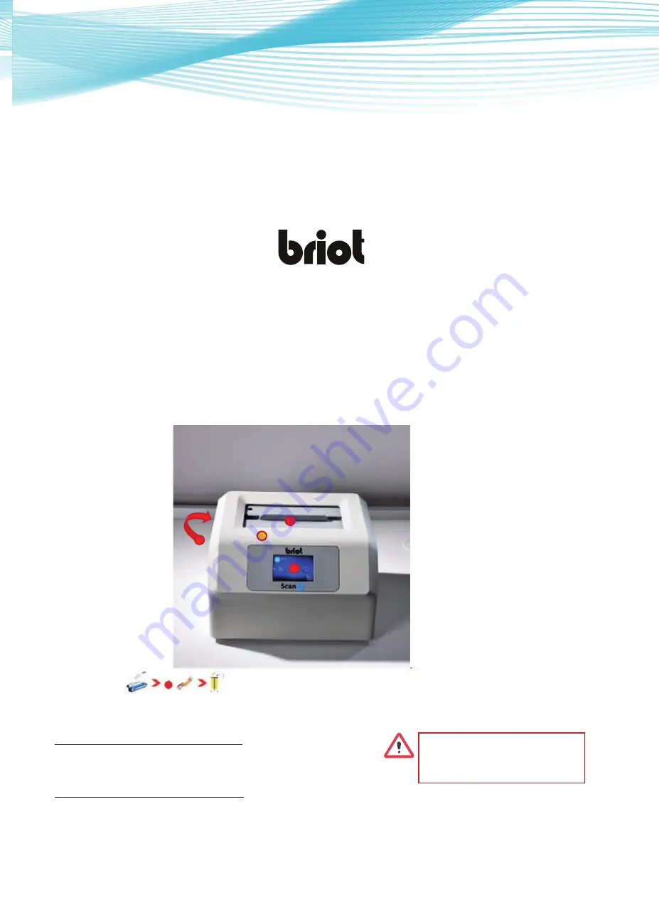 Briot Scan 8 Instructions For Cleaning And Sterilization Download Page 1