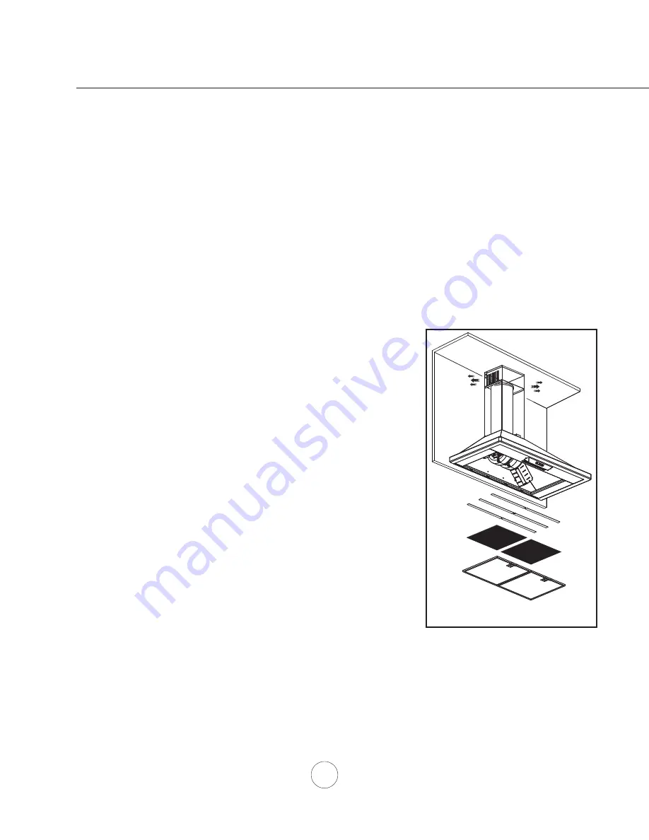 Brisas BMI-E30CG Use, Care And Installation Manual Download Page 14