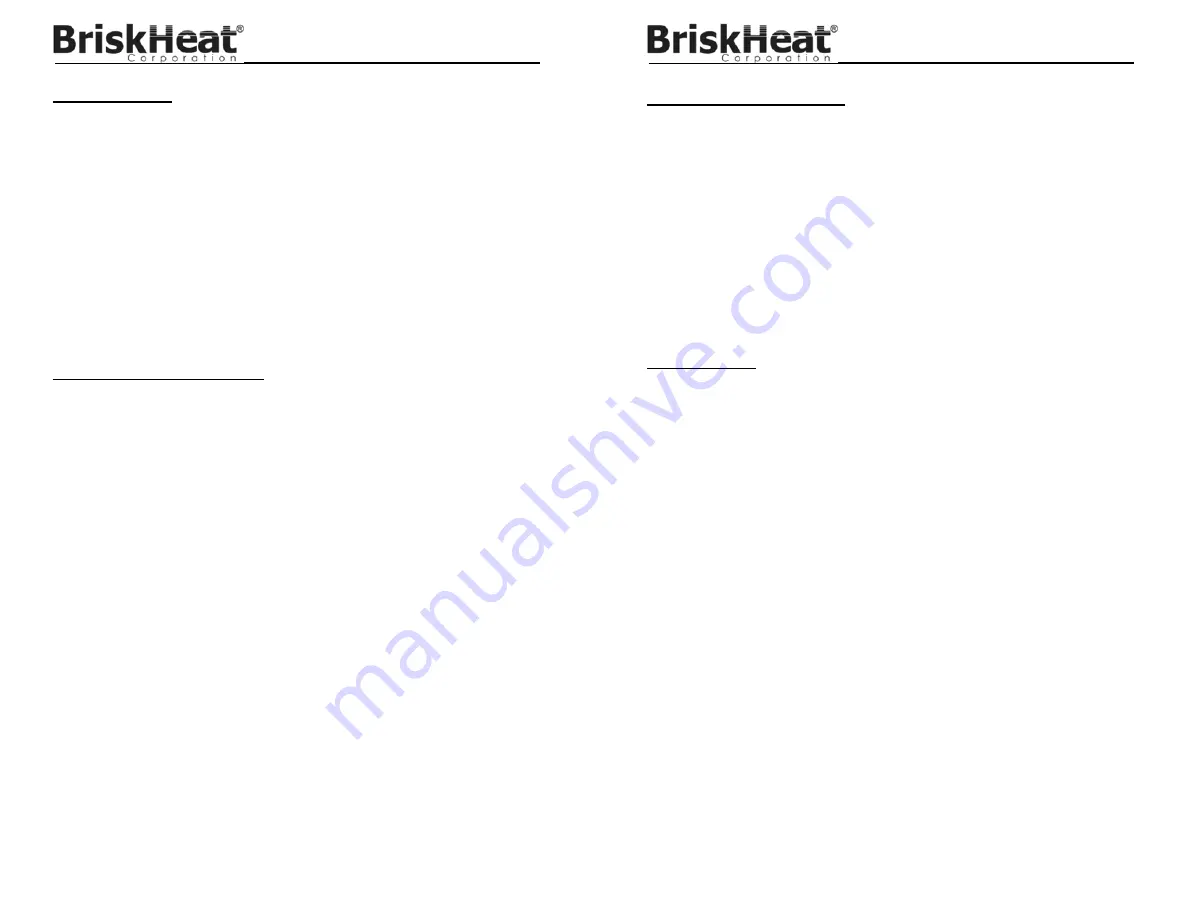 BriskHeat ACR 3 Скачать руководство пользователя страница 13