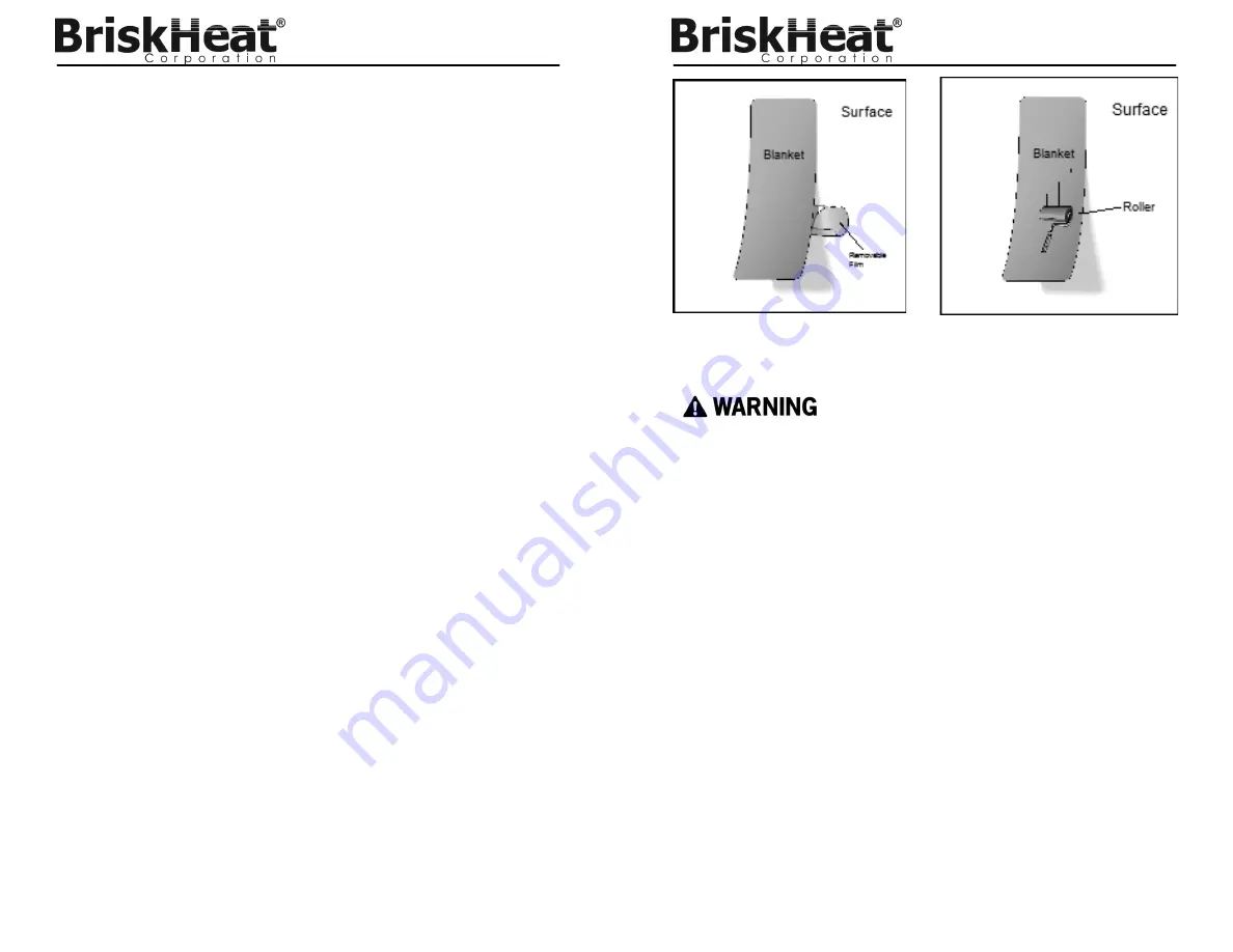 BriskHeat SRL-ADJ Series Instruction Manual Download Page 3