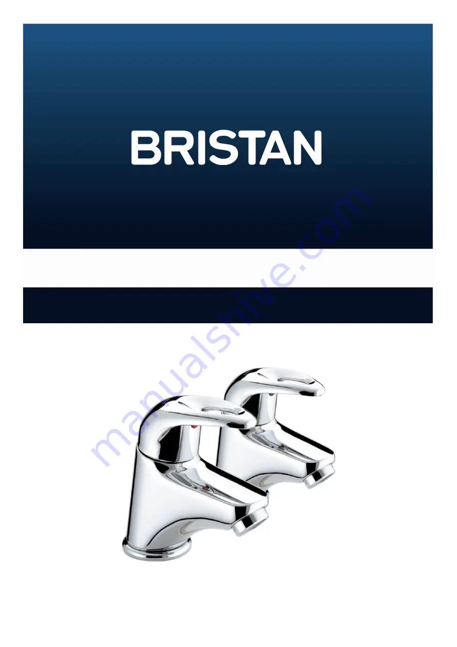 Bristan Java Series Installation Instructions & User Manual Download Page 1