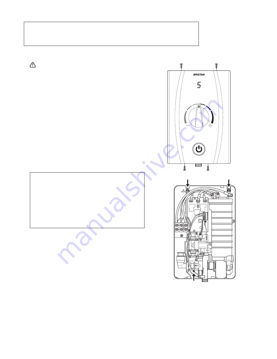 Bristan Joy care Installation Instructions And User Manual Download Page 10