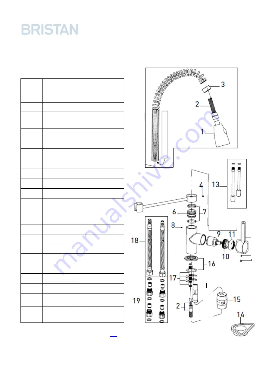 Bristan TG SNK C Installation Instructions & User Manual Download Page 6