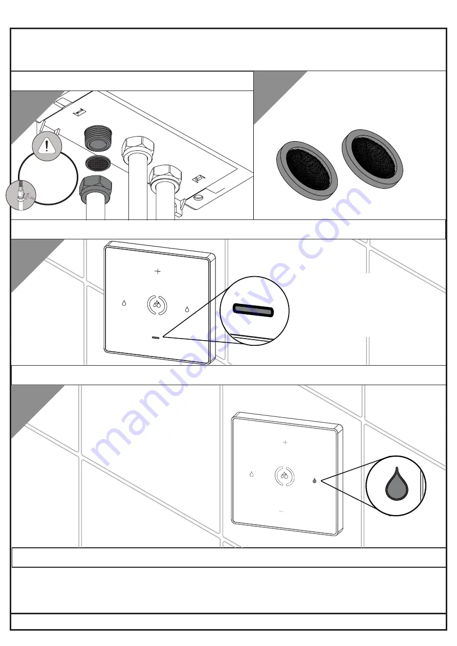 Bristan Wave Single Outlet Touchpad Installation Instructions And User Manual Download Page 14