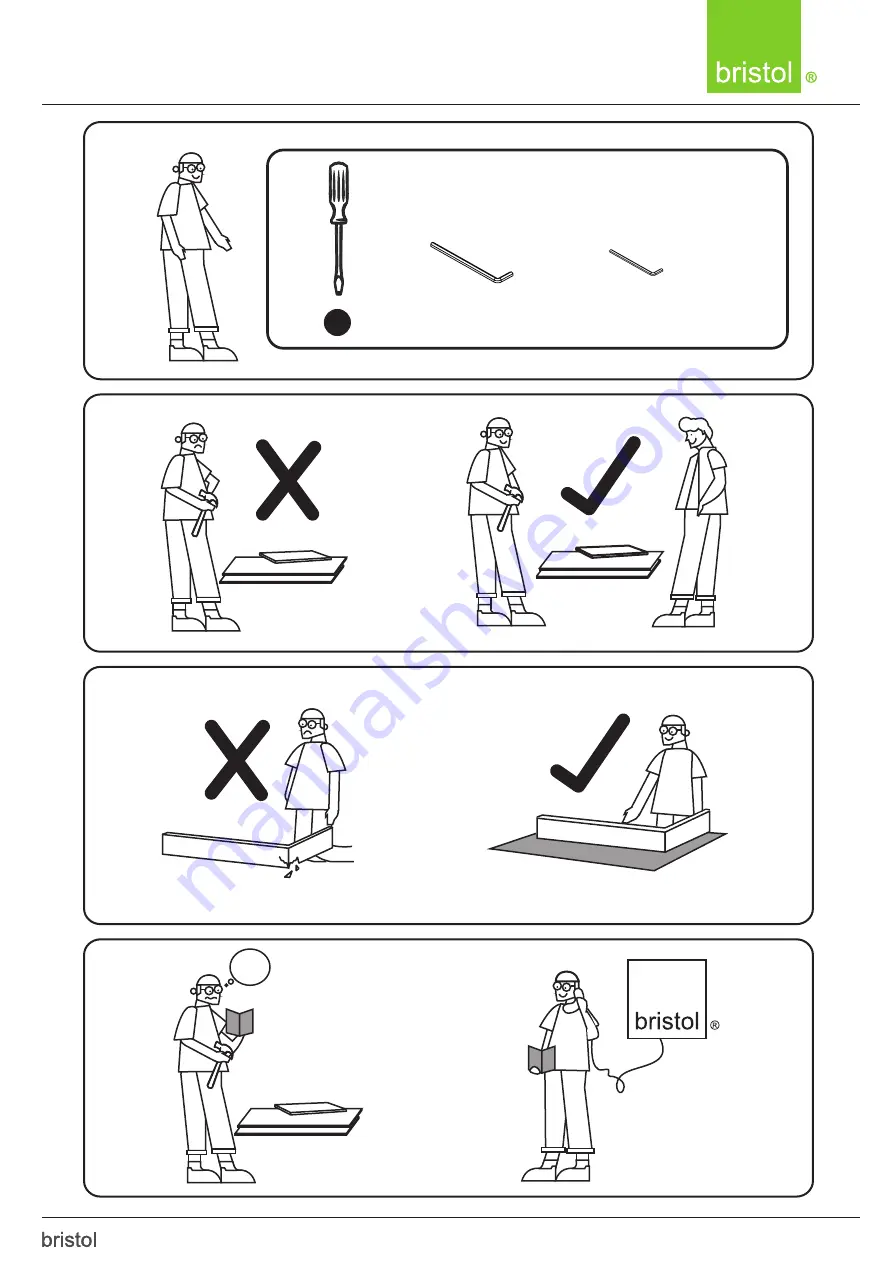 Bristol Vertigo R SM Installation Manual Download Page 2