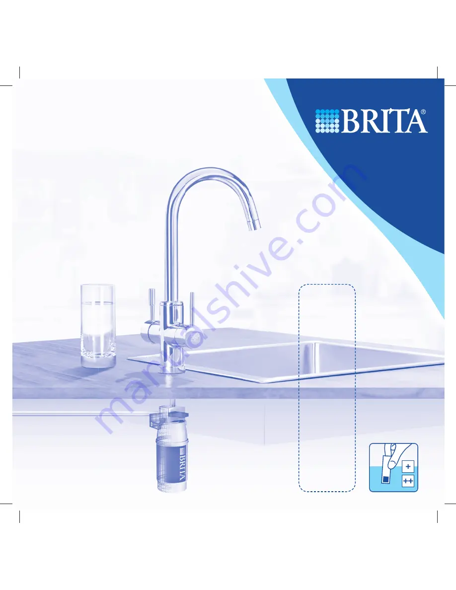 Brita 3-Way Water Filter Dispenser System Instructions For Use Manual Download Page 1