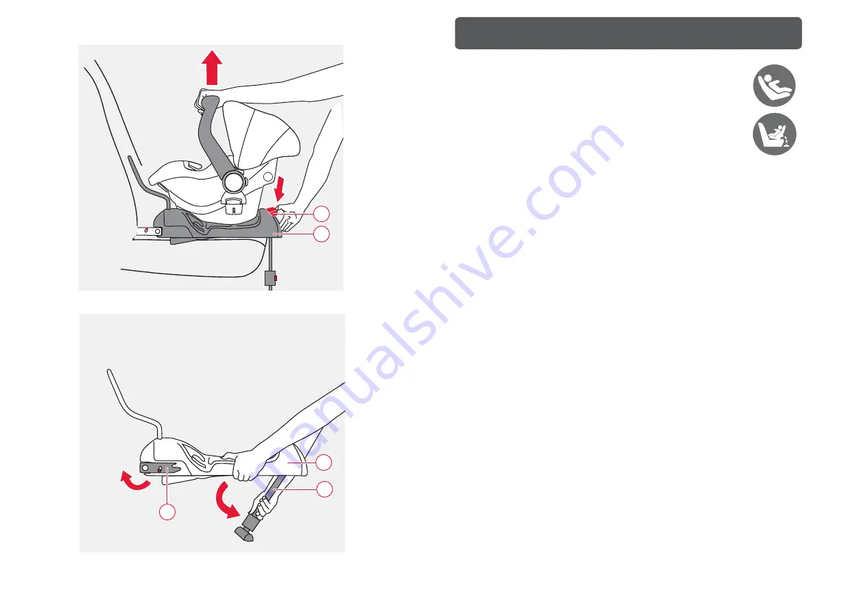 Britax ROMER PRIMO BASE User Instructions Download Page 267