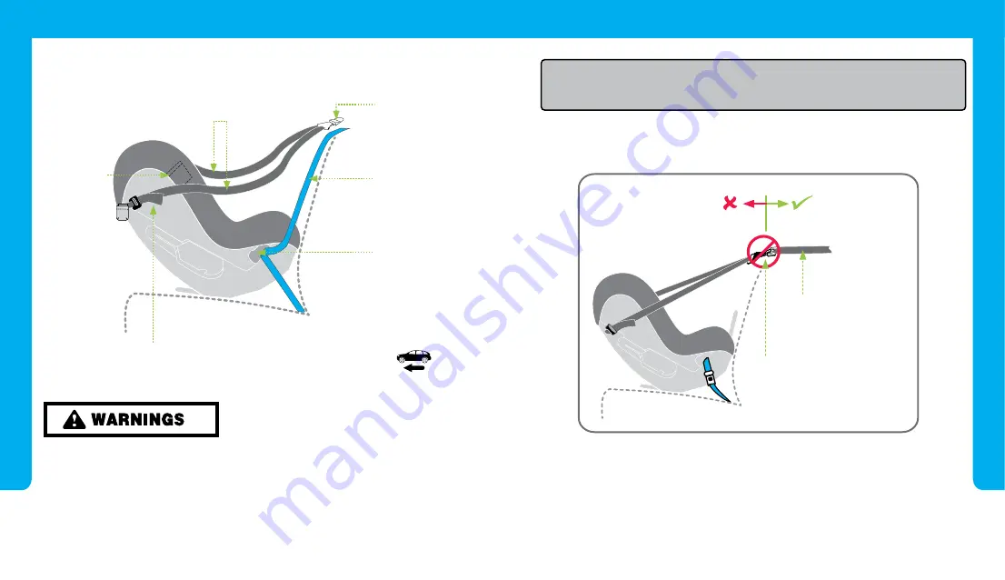 Britax Safe-n-Sound BS7300E-020133 Series Instructions For Installation & Use Download Page 18