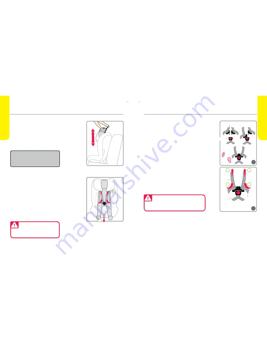 Britax safe-n-sound maxi lite Instructions For Installation & Use Download Page 15