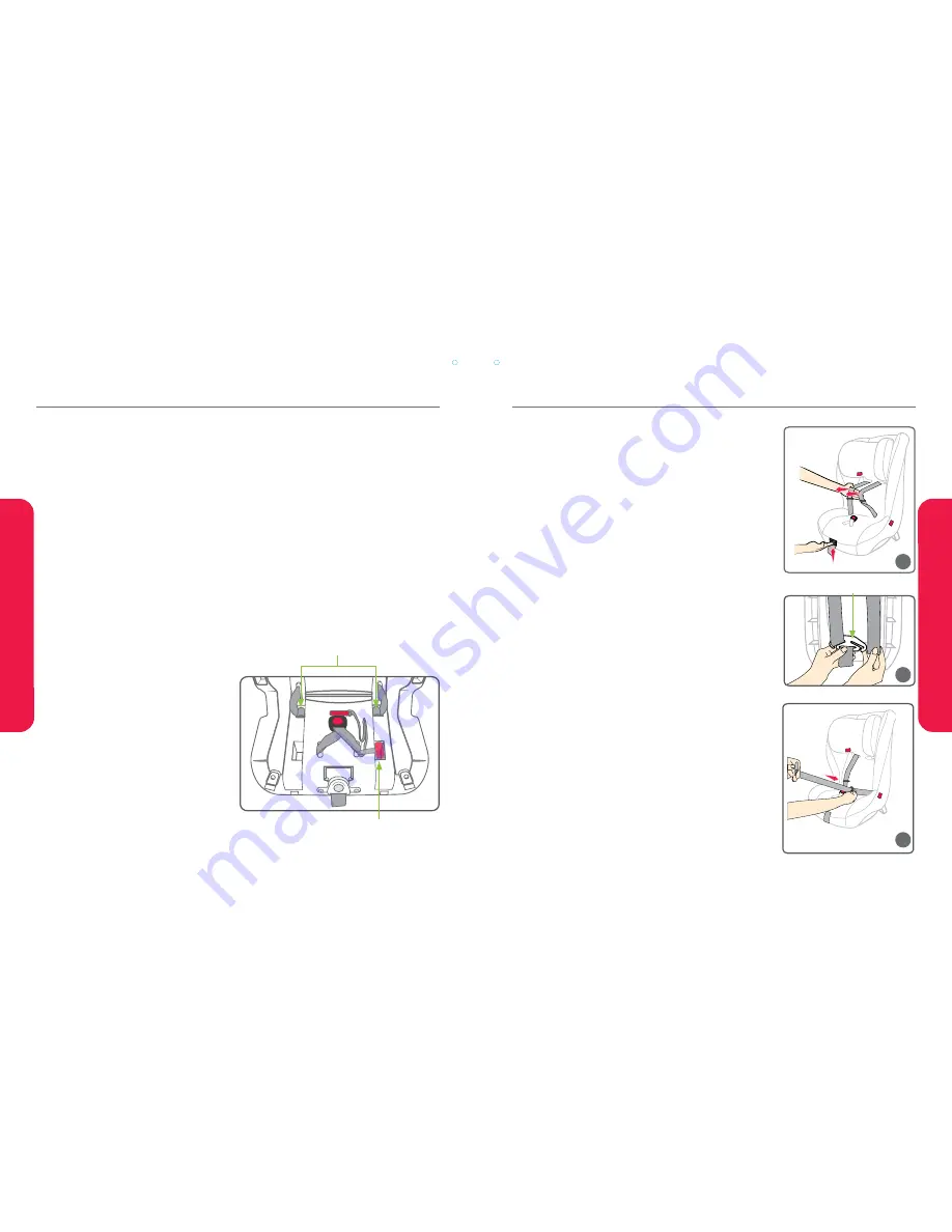 Britax safe-n-sound maxi lite Instructions For Installation & Use Download Page 18