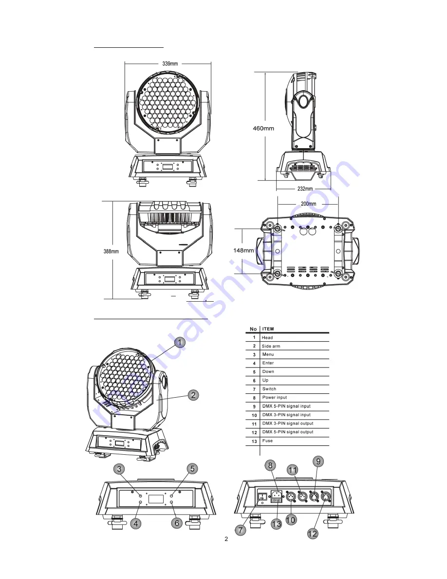 Briteq BT-91L3 ZOOM Скачать руководство пользователя страница 4