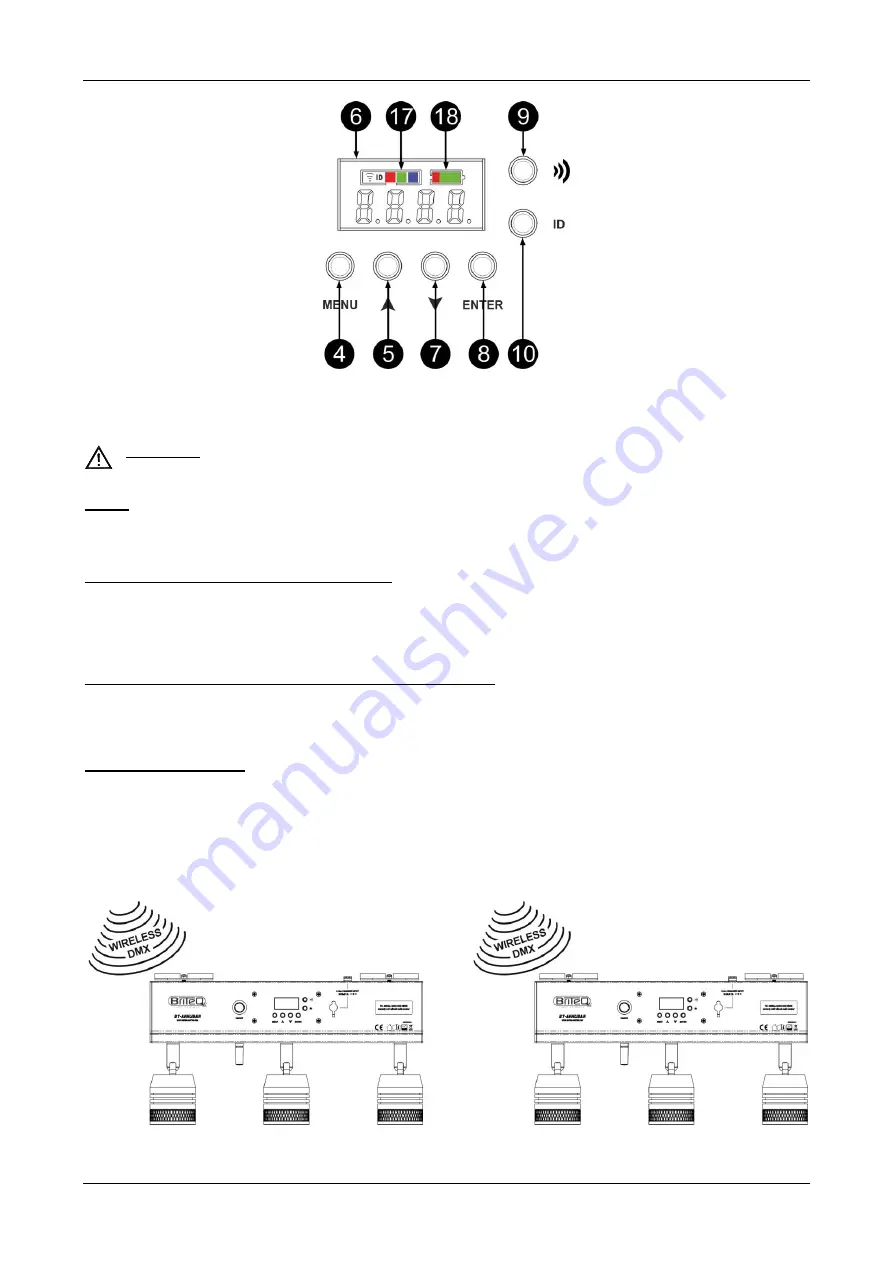 Briteq BT-AKKUBAR Operation Manual Download Page 7