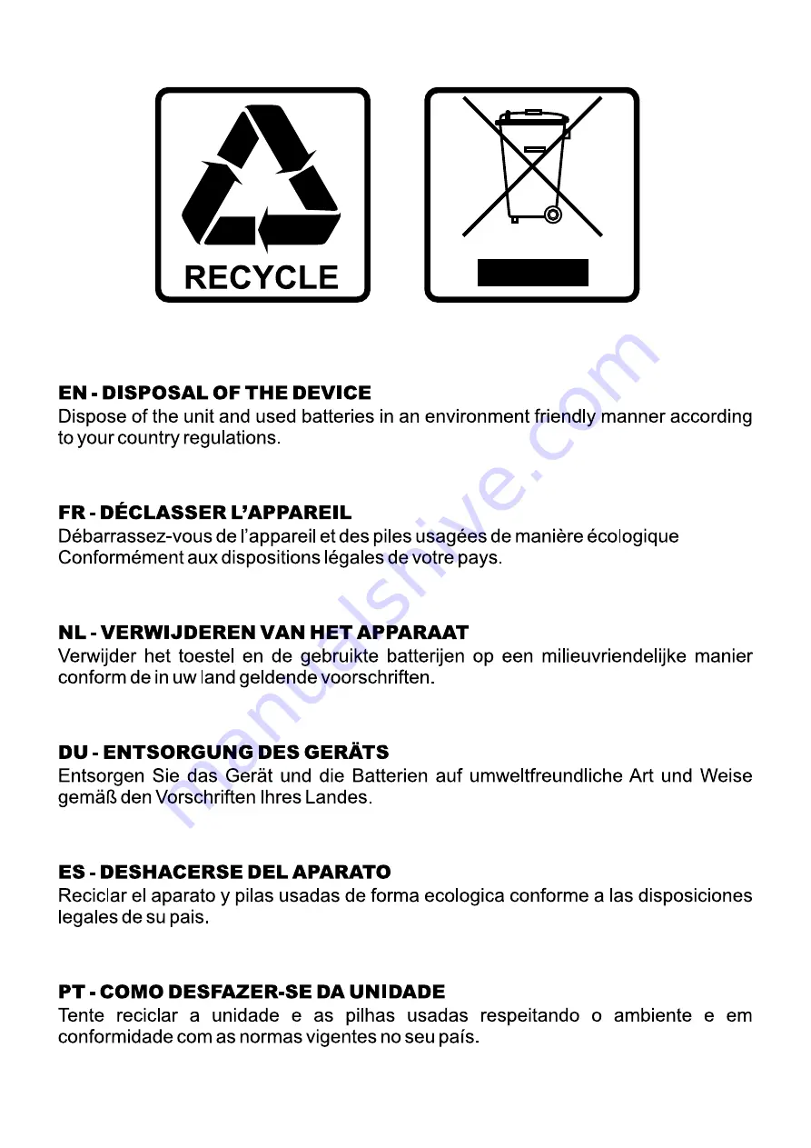 Briteq BT-CHROMA 800 Operation Manual Download Page 2