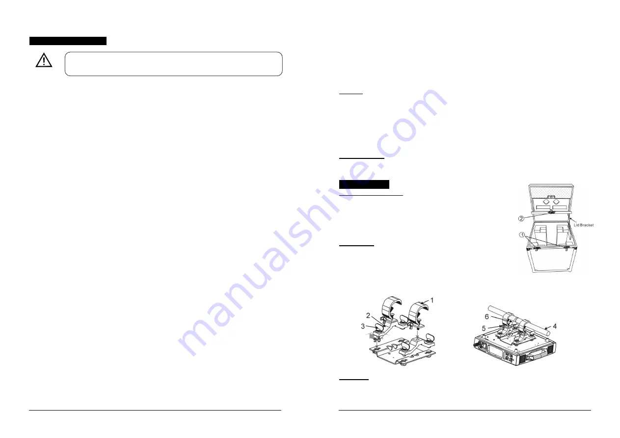 Briteq BTX-700SW Operation Manual Download Page 3