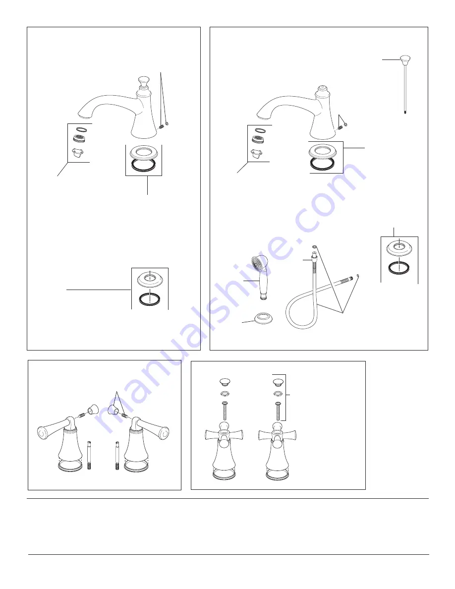 Brizo Baliza T67305 Quick Start Manual Download Page 3