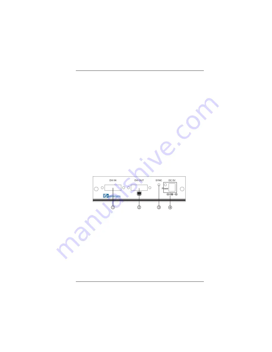 Broadata 4890-SP-D-4S User Manual Download Page 4