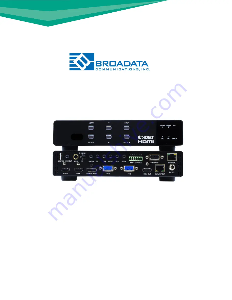 Broadata LINKBRIDGE LBC-PSW52 User Manual Download Page 1