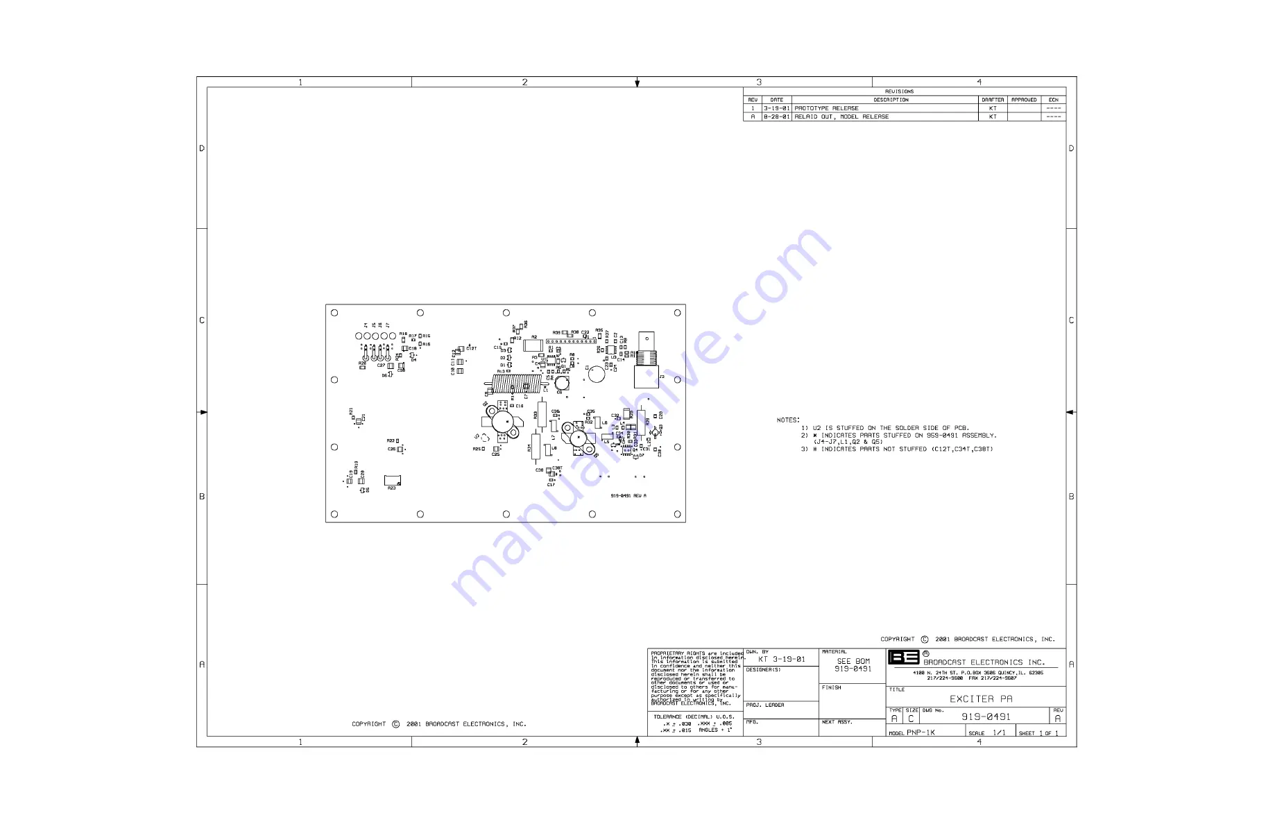 Broadcast Electronics PNP 1000 Manual Download Page 46