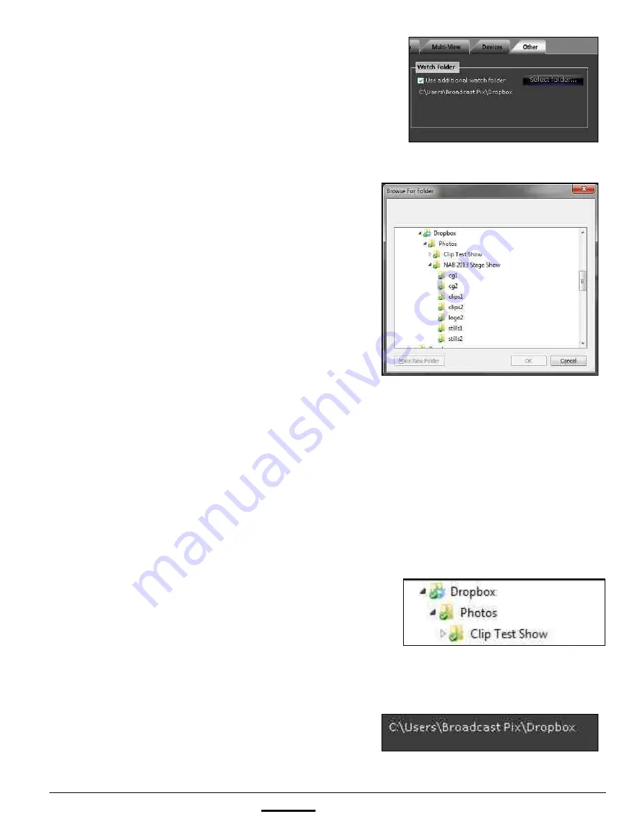 Broadcast Pix Flint LE 1000 Operator'S Manual Download Page 119