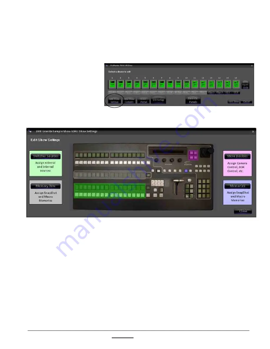 Broadcast Pix Mica 2000 Operator'S Manual Download Page 111