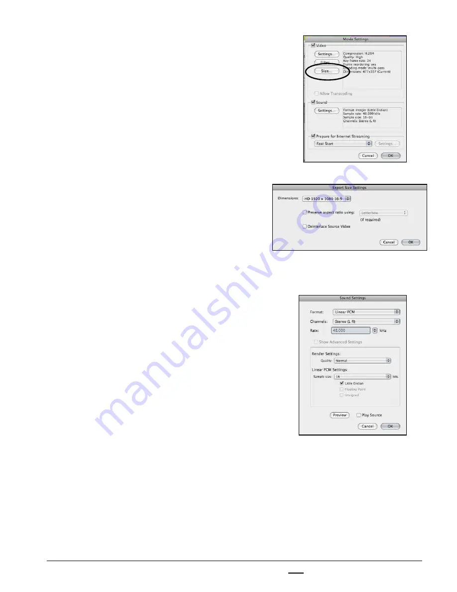 Broadcast Pix Mica 2000 Operator'S Manual Download Page 293