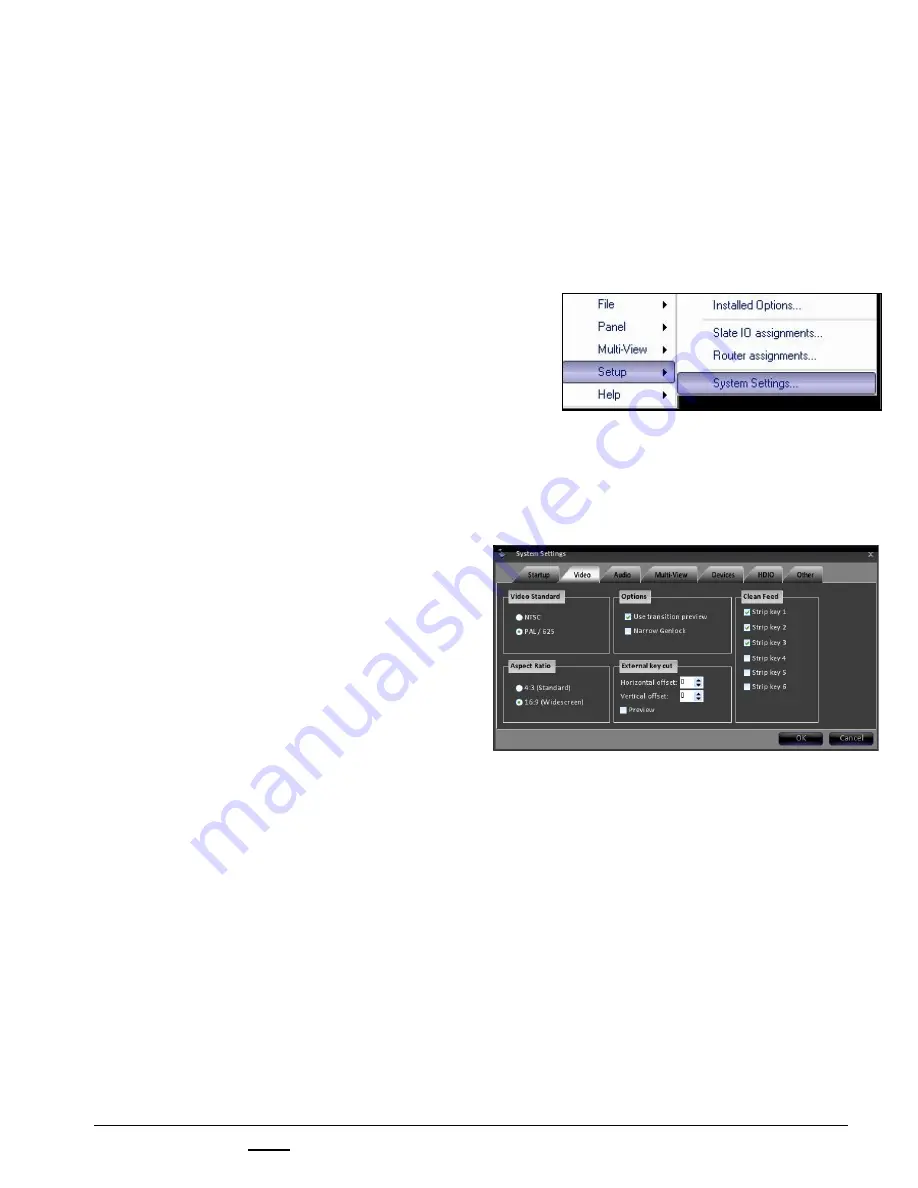 Broadcast Pix Slate 5008G Operator'S Manual Download Page 54