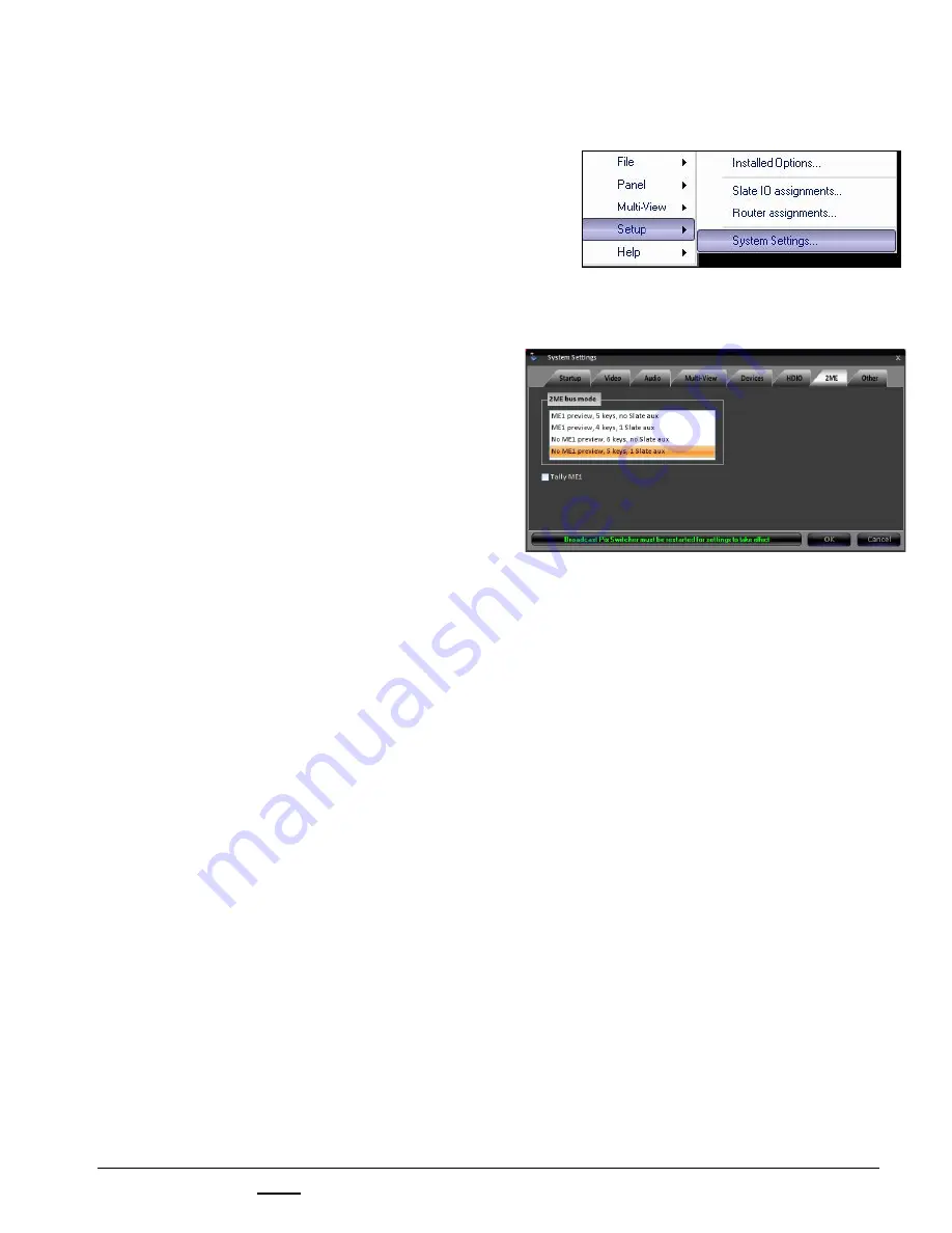 Broadcast Pix Slate 5008G Operator'S Manual Download Page 57