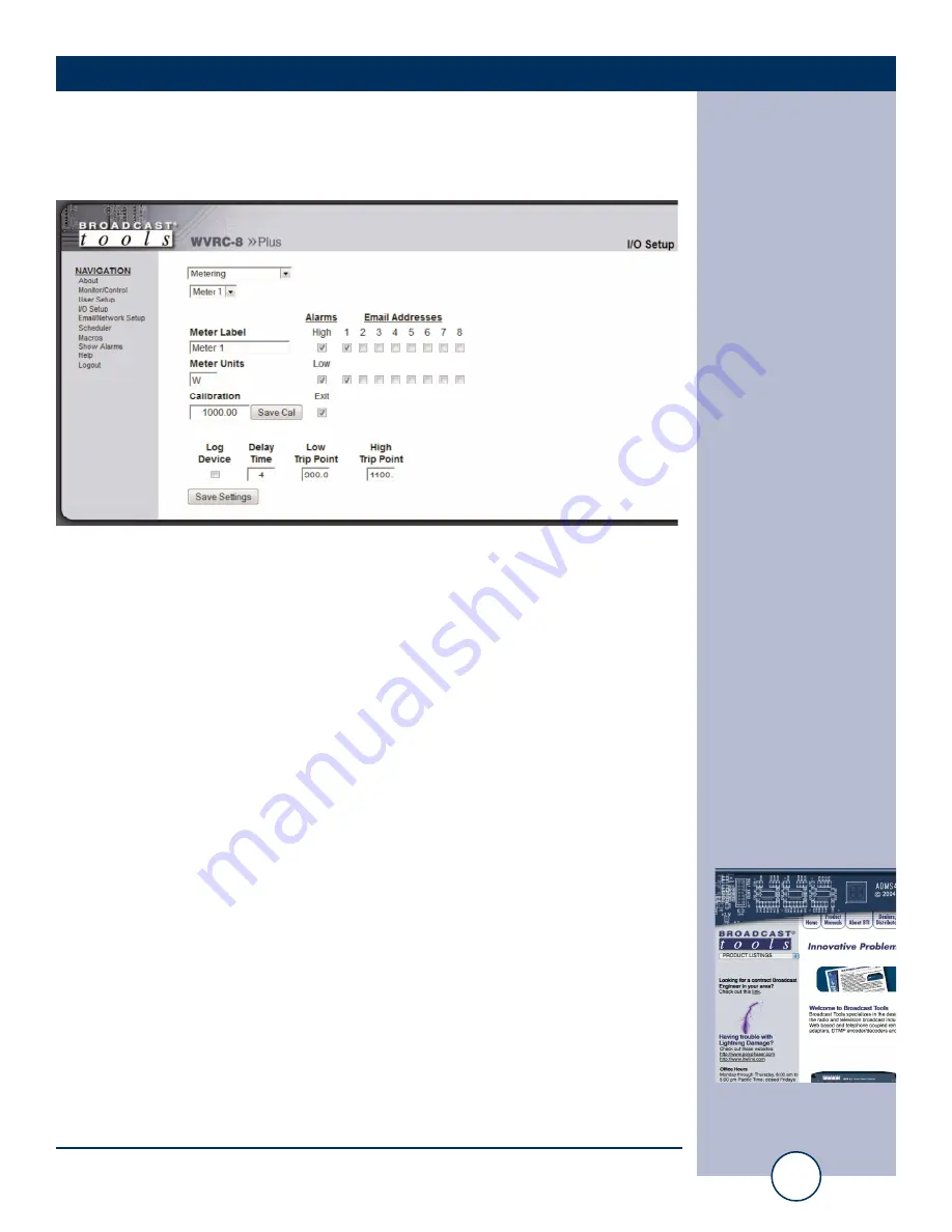 Broadcast Tools WVRC-4 Plus Скачать руководство пользователя страница 19