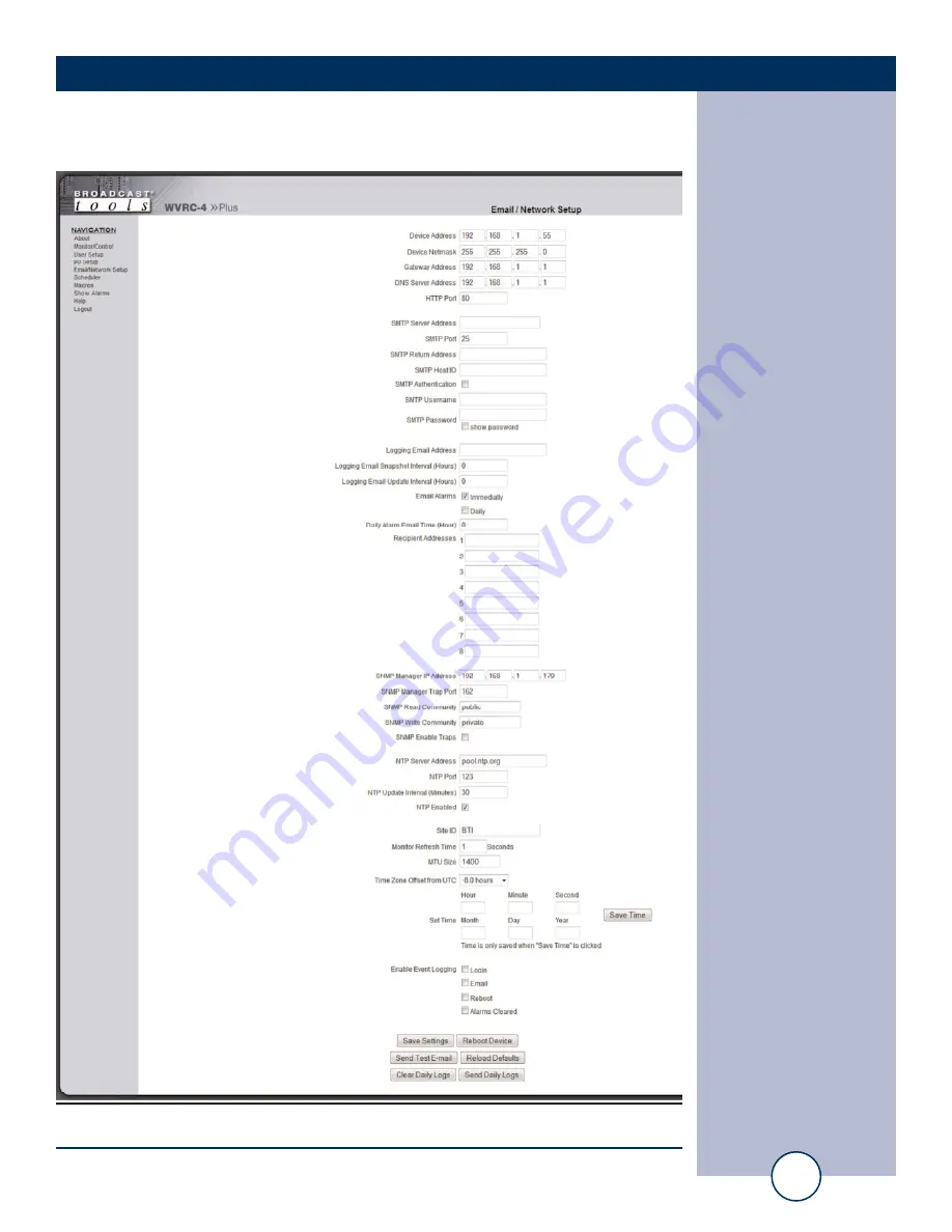 Broadcast Tools WVRC-4 Plus Скачать руководство пользователя страница 39