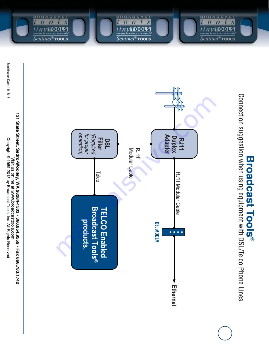 Broadcast Tools WVRC-4 Plus Installation And Operation Manual Download Page 57