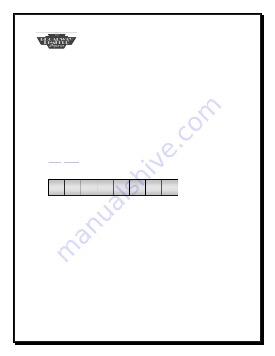 Broadway Limited Paragon 4 Technical Reference Manual Download Page 82