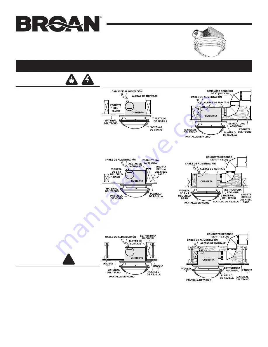 Broan 757PT Instructions Manual Download Page 5