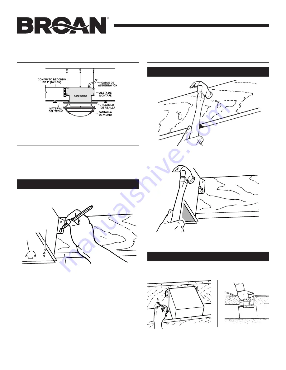 Broan 757PT Instructions Manual Download Page 6