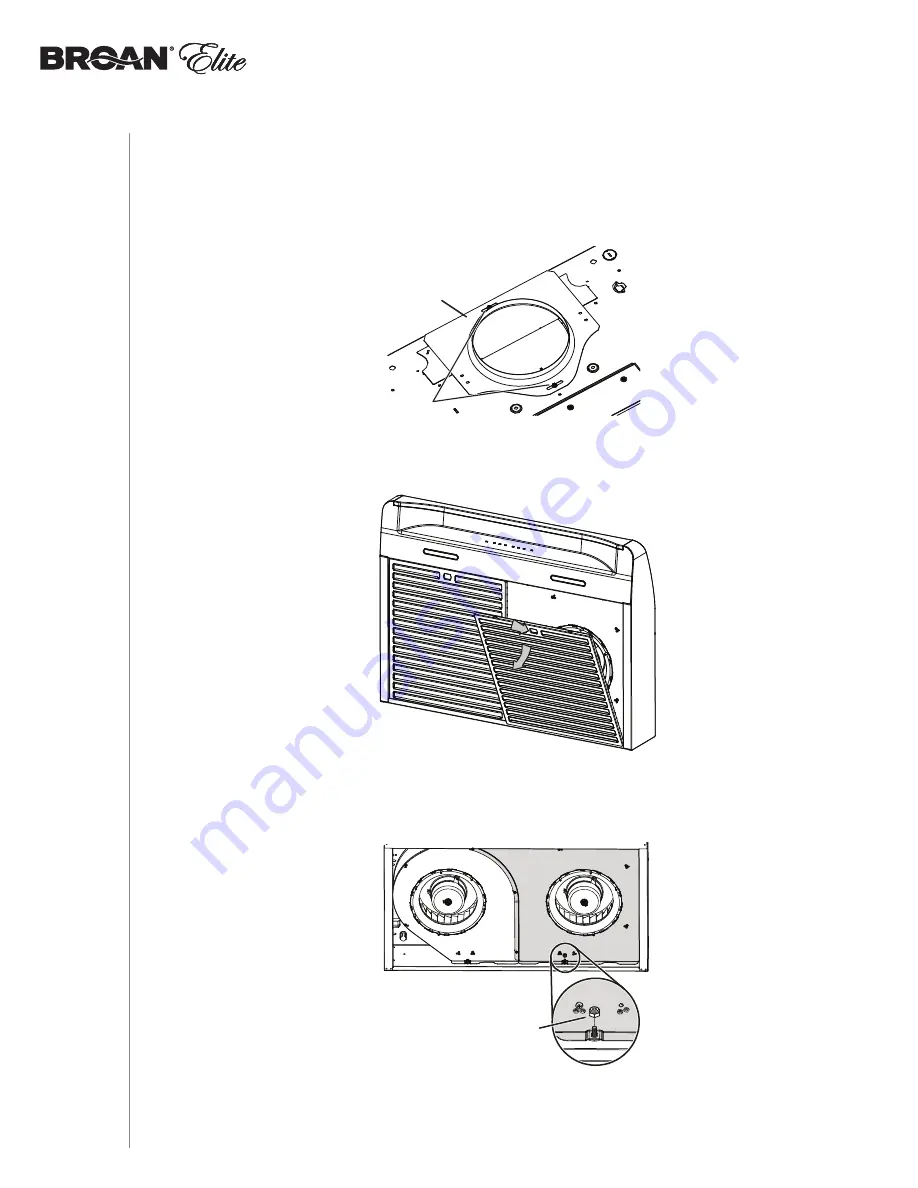 Broan Alta ALT3 Series Installation Use And Care Manual Download Page 33