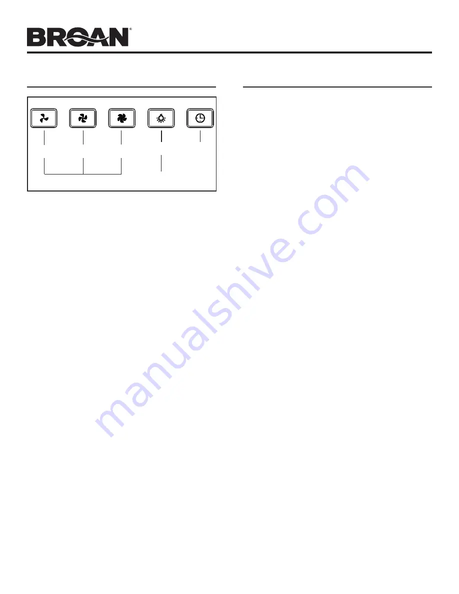 Broan BWP1 Series Скачать руководство пользователя страница 2