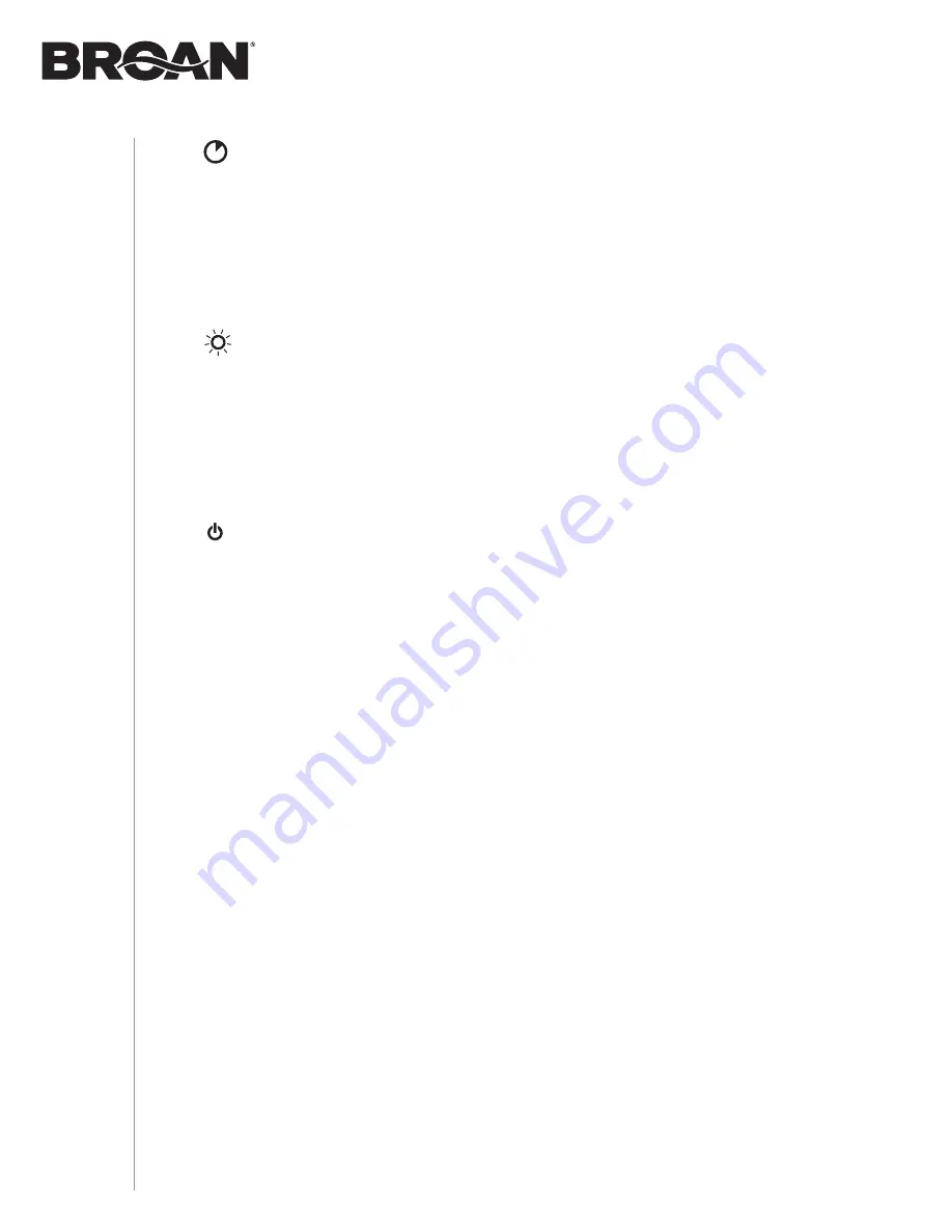 Broan CRDN1 SERIES Installation Use And Care Manual Download Page 6