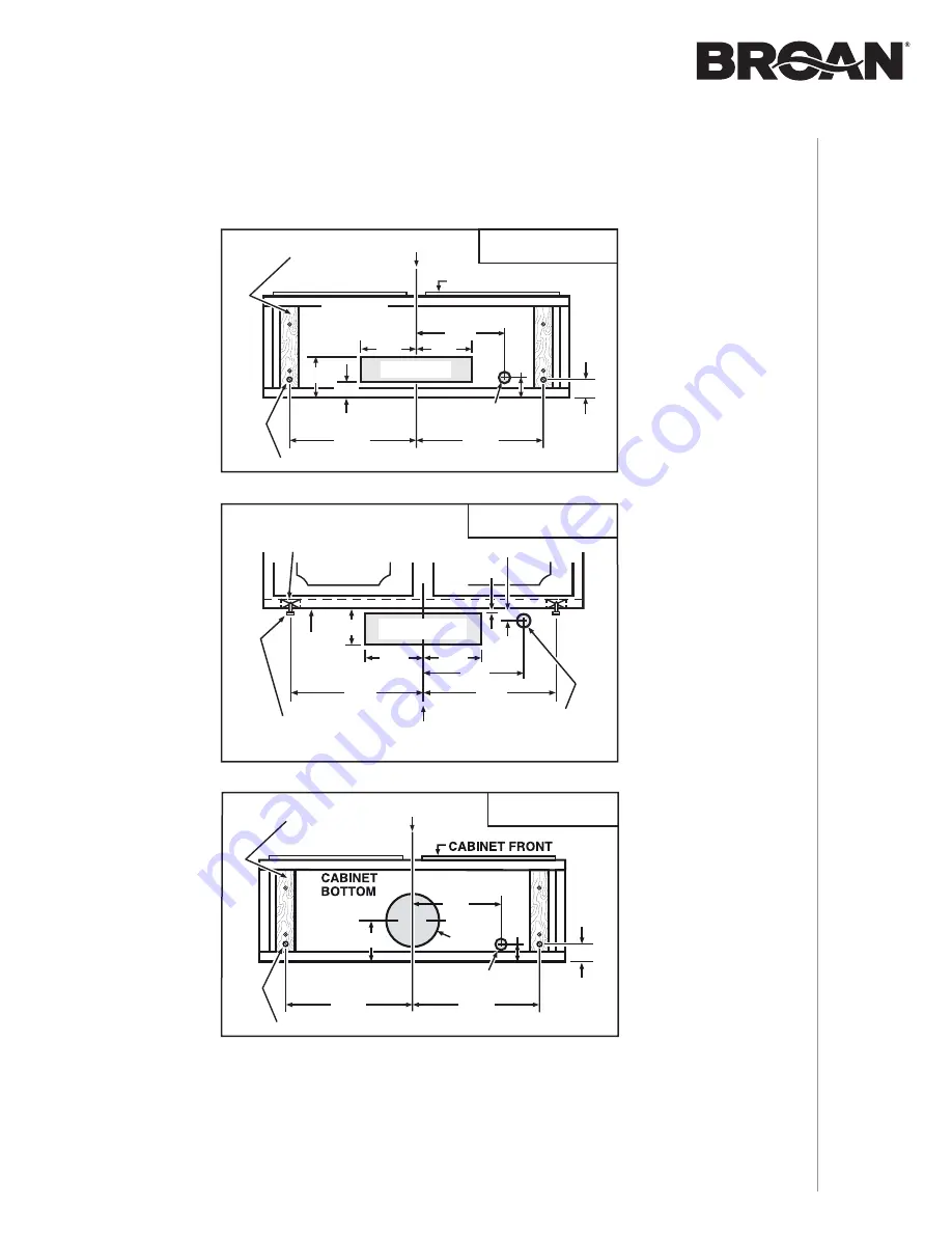 Broan CRDN1 SERIES Installation Use And Care Manual Download Page 19