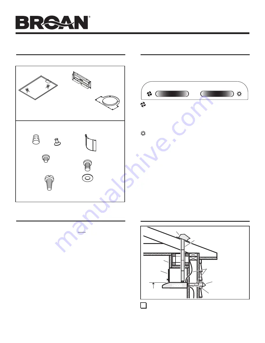 Broan EVOLUTION 1 QP142BL Instructions Manual Download Page 2