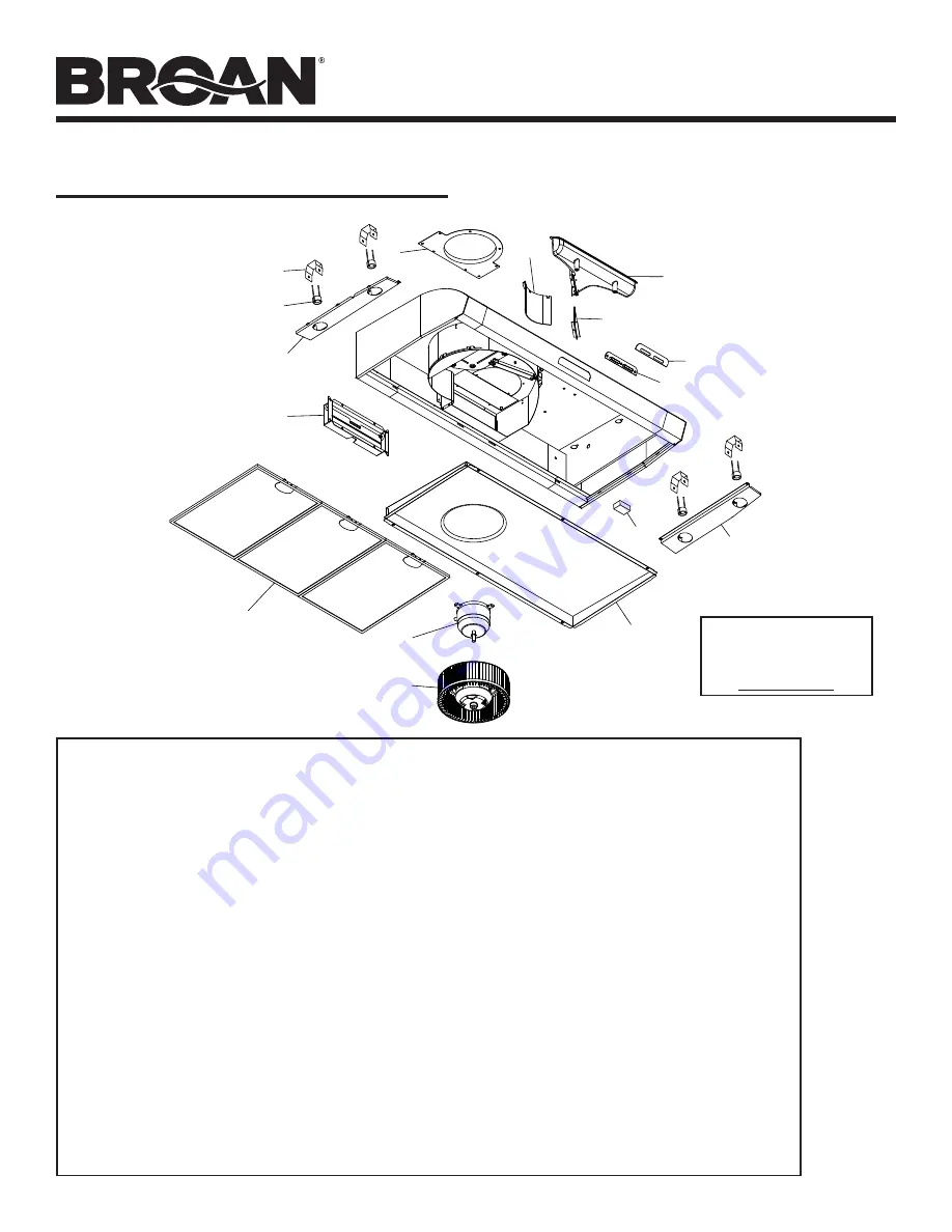 Broan EVOLUTION 1 QP142BL Instructions Manual Download Page 21