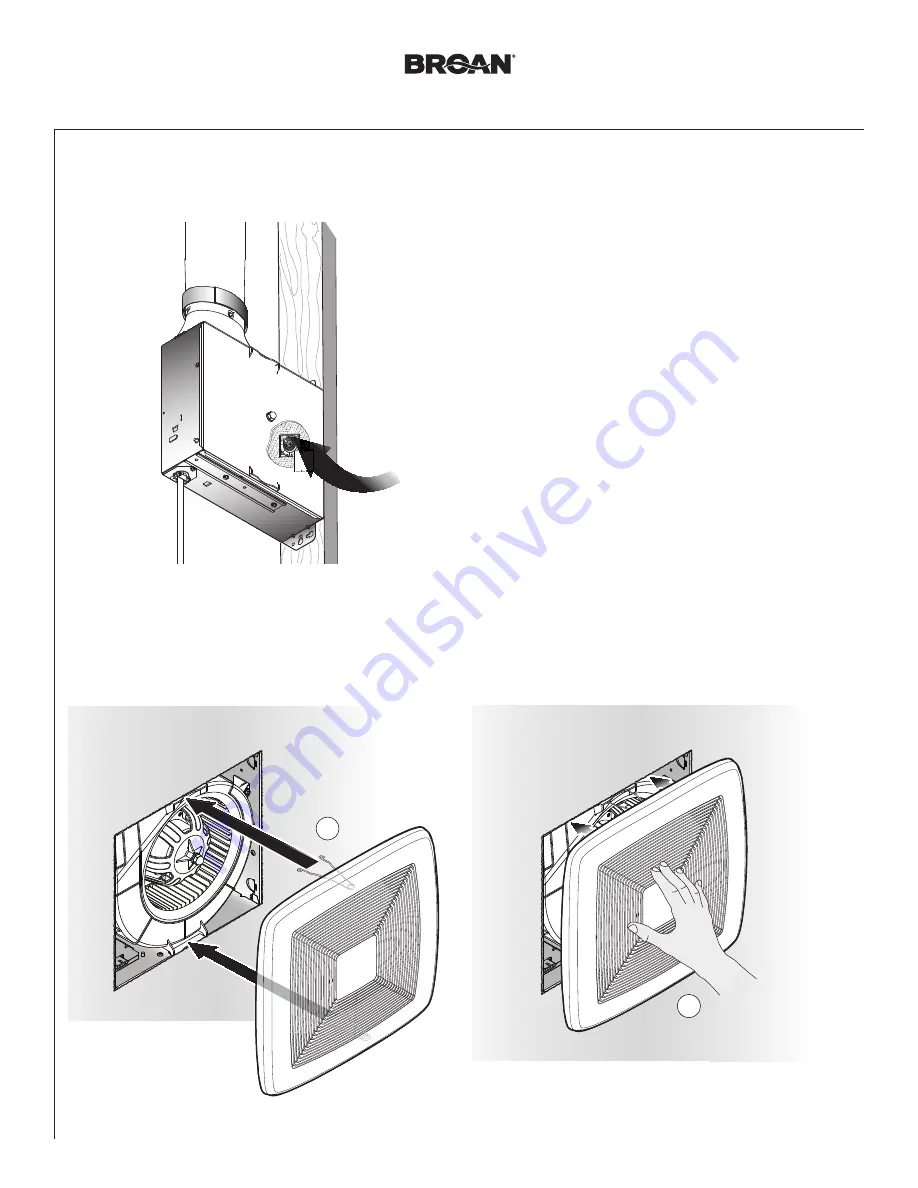 Broan LP80 Installation Manual Download Page 14