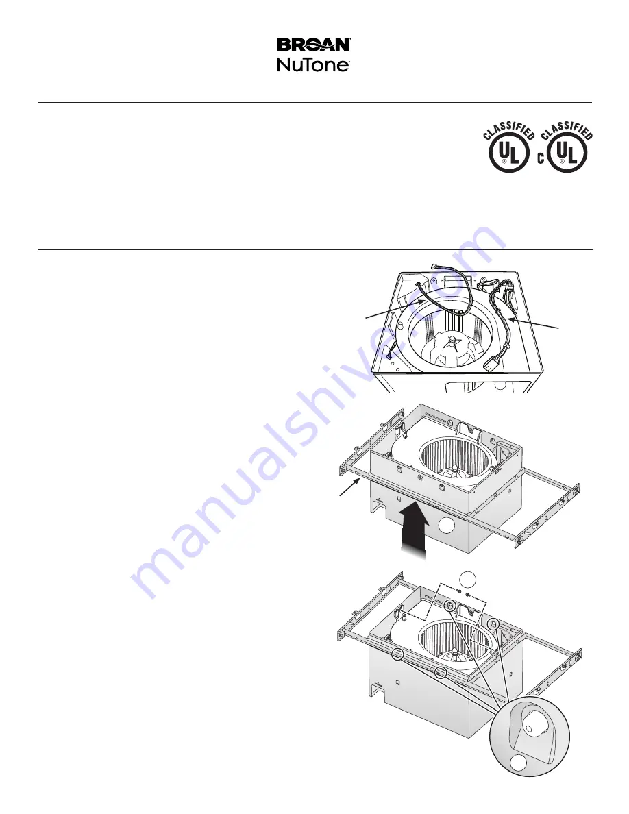 Broan NuTone RDFU Скачать руководство пользователя страница 2