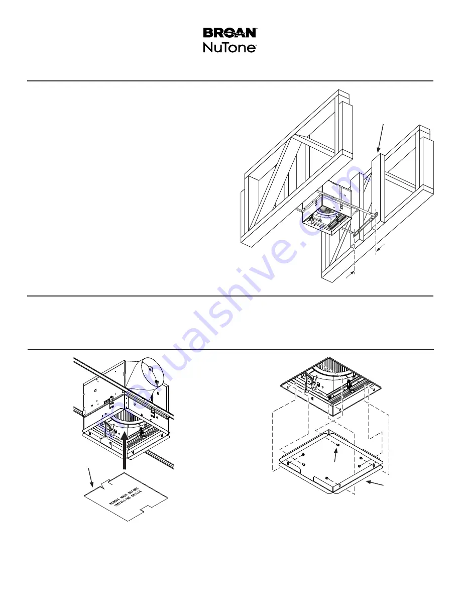 Broan NuTone RDFUWT Скачать руководство пользователя страница 5